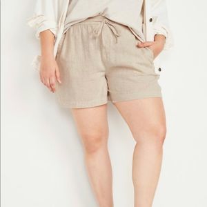 Old Navy | High-Waisted Linen Shorts